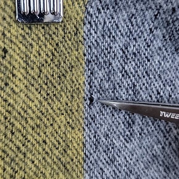 ASOS Women's Polyester Wool Blend Striped Wrap Full Length Skirt 12 - Picture 6 of 11